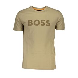Hugo Boss: Коричневая футболка 