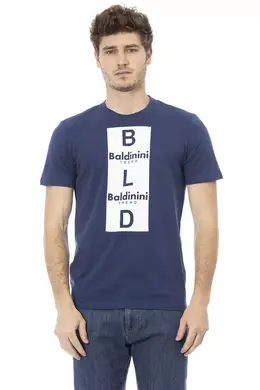 Baldinini Trend: Синяя футболка 