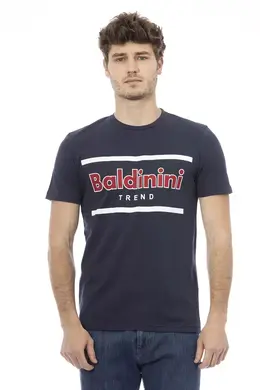 Baldinini Trend: Синяя футболка 