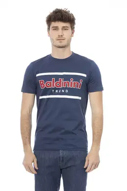Baldinini Trend: Синяя футболка 