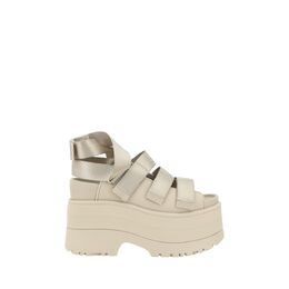 UGG: Бежевые сандалии 