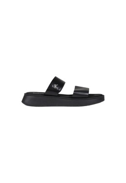 Calvin Klein Jeans: Чёрные сандалии 
