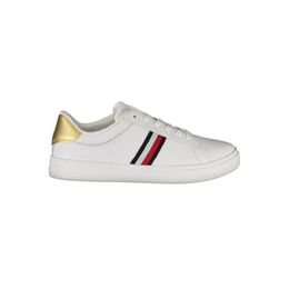 Tommy Hilfiger: Белые кроссовки 