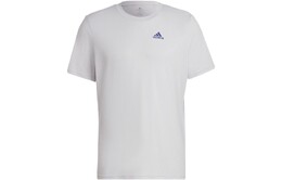 Adidas: Белая футболка 