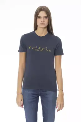 Baldinini Trend: Синяя футболка 