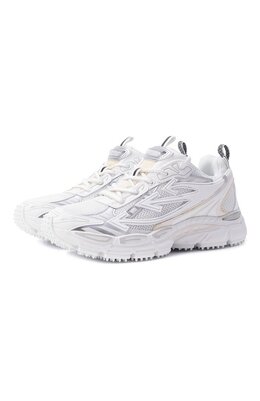 Off-White: Белые кроссовки 