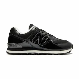 New Balance: Чёрные кроссовки  574
