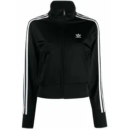 adidas: Чёрная толстовка 