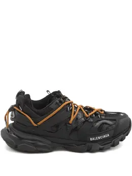 Balenciaga: Чёрные кроссовки  Track