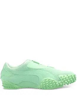 PUMA: Зелёные кроссовки  Running