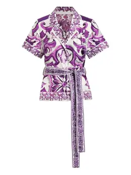 Dolce & Gabbana: Шёлковая рубашка 