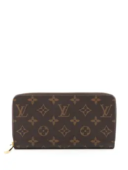 Louis Vuitton Pre-Owned: Коричневый кошелёк 