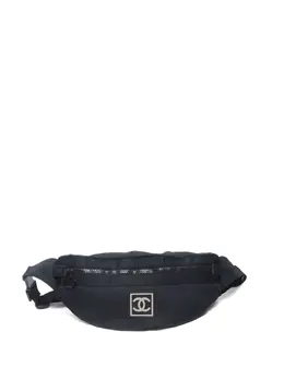 CHANEL Pre-Owned: Чёрная сумка 