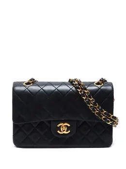 CHANEL Pre-Owned: Чёрная сумка 