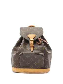 Louis Vuitton Pre-Owned: Коричневый рюкзак 