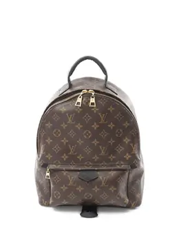 Louis Vuitton Pre-Owned: Коричневый рюкзак 
