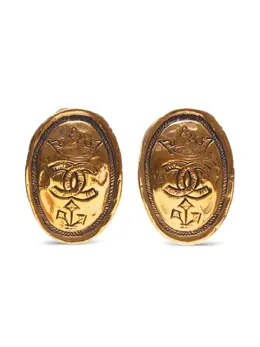 CHANEL Pre-Owned: Серьги 