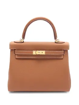 Hermès Pre-Owned: Коричневая сумка-шоппер 