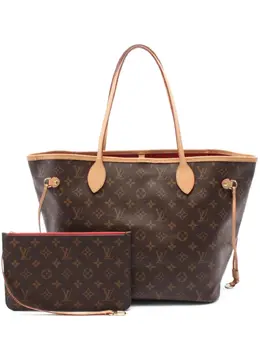 Louis Vuitton Pre-Owned: Коричневая сумка-шоппер 