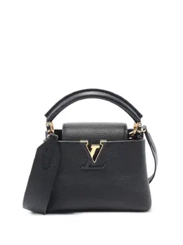 Louis Vuitton Pre-Owned: Чёрная сумка-шоппер 