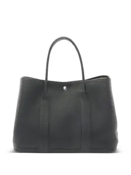 Hermès Pre-Owned: Чёрная сумка-шоппер 