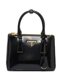 Prada: Чёрная сумка-шоппер 