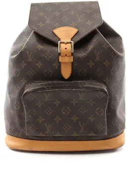 Louis Vuitton Pre-Owned: Коричневый рюкзак 