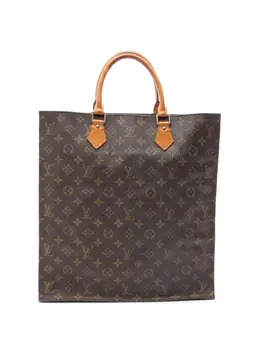 Louis Vuitton Pre-Owned: Коричневая сумка-шоппер 