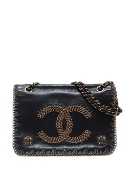 CHANEL Pre-Owned: Чёрная сумка 