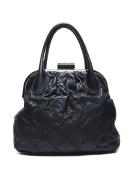CHANEL Pre-Owned: Чёрная сумка 
