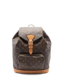 Louis Vuitton Pre-Owned: Коричневый рюкзак 