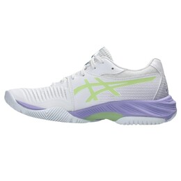 Asics: Фиолетовые кроссовки 