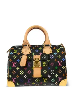 Louis Vuitton Pre-Owned: Чёрная сумка 