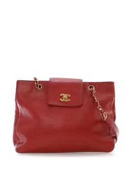 CHANEL Pre-Owned: Красная сумка 