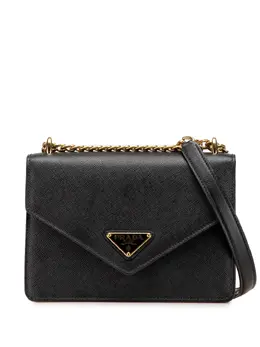 Prada Pre-Owned: Чёрная сумка через плечо 