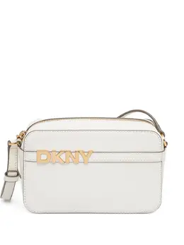 DKNY: Белая сумка через плечо 