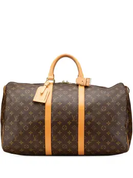 Louis Vuitton Pre-Owned: Коричневая сумка 