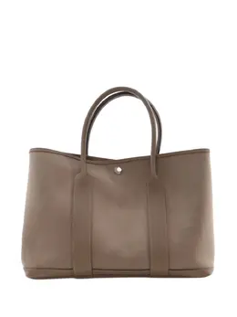 Hermès Pre-Owned: Коричневая сумка-шоппер 