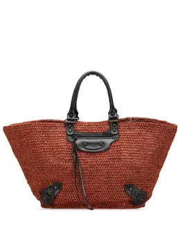 Balenciaga Pre-Owned: Коричневая сумка-шоппер 