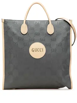 Gucci Pre-Owned: Серая сумка-шоппер 