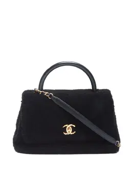 CHANEL Pre-Owned: Чёрная сумка 