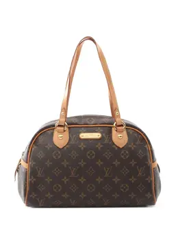 Louis Vuitton Pre-Owned: Коричневая сумка-шоппер 