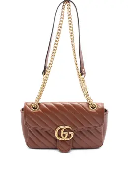 Gucci Pre-Owned: Коричневая сумка 