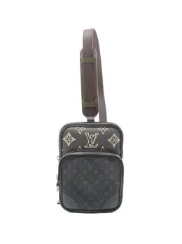 Louis Vuitton Pre-Owned: Чёрная сумка 