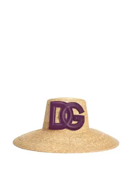 Dolce & Gabbana: Бежевая шляпа 