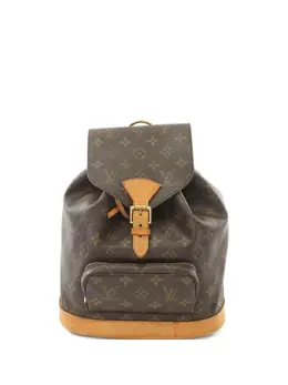 Louis Vuitton Pre-Owned: Коричневый рюкзак 
