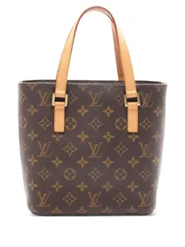 Louis Vuitton Pre-Owned: Коричневая сумка-шоппер 