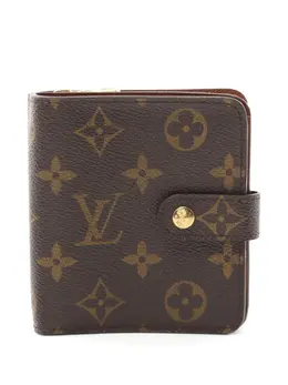 Louis Vuitton Pre-Owned: Коричневый кошелёк 