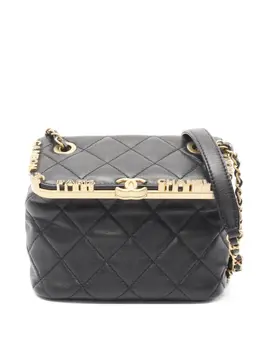 CHANEL Pre-Owned: Чёрная сумка 