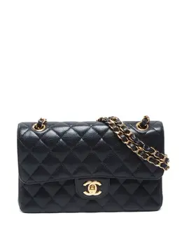 CHANEL Pre-Owned: Чёрная сумка 